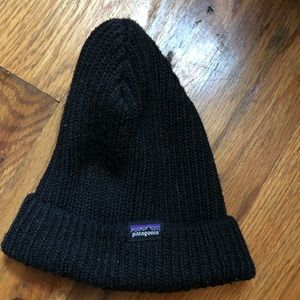 Patagonia Black Beanie